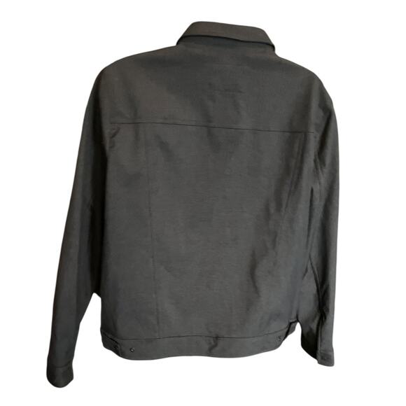 Levi’s Gray Trucker Jacket XL Zip Front Snap Buttons Streetwear Outerwear - Picture 2 of 12